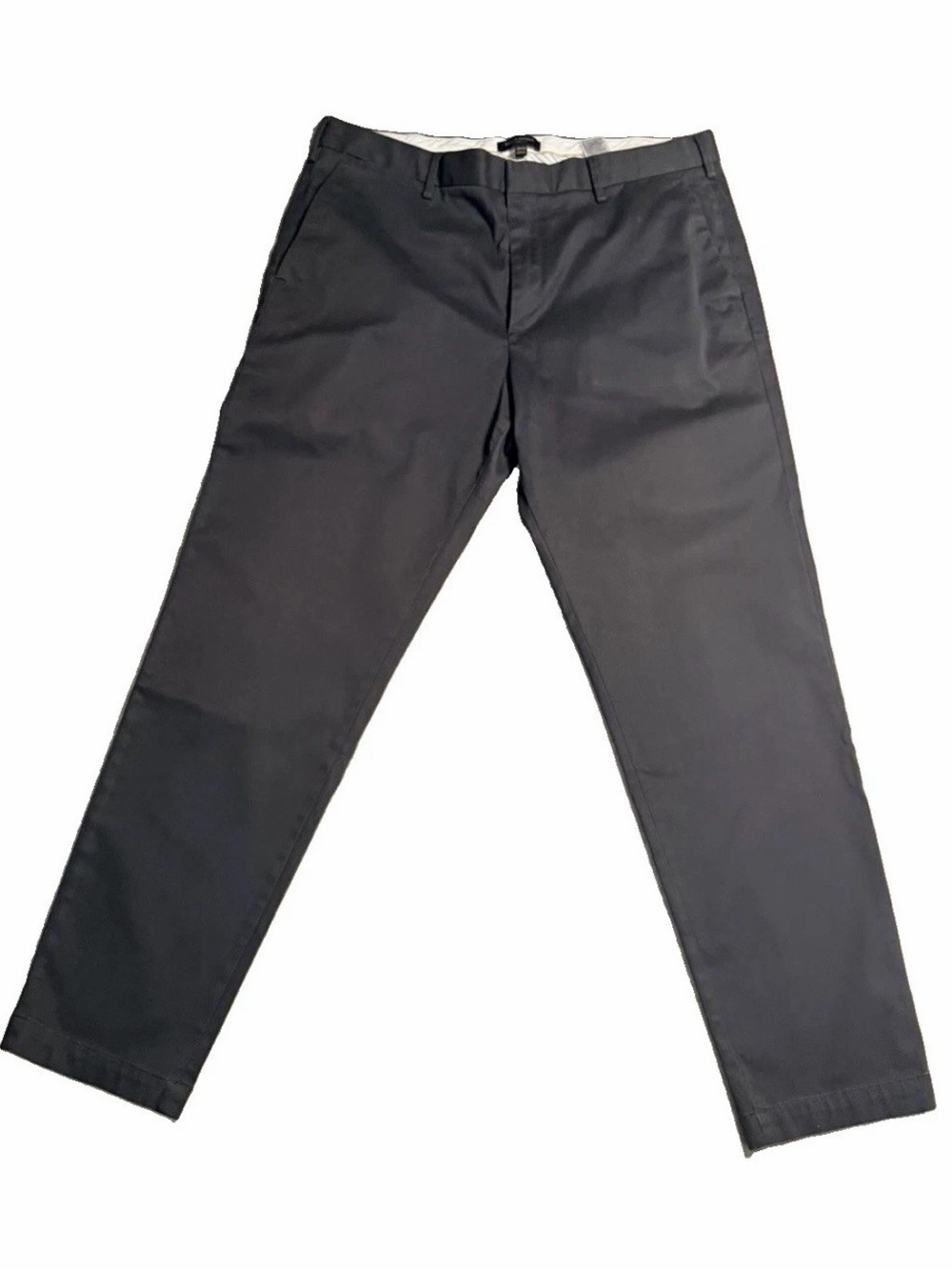 Banana Republic Men's Dark Gray Straight Chinos